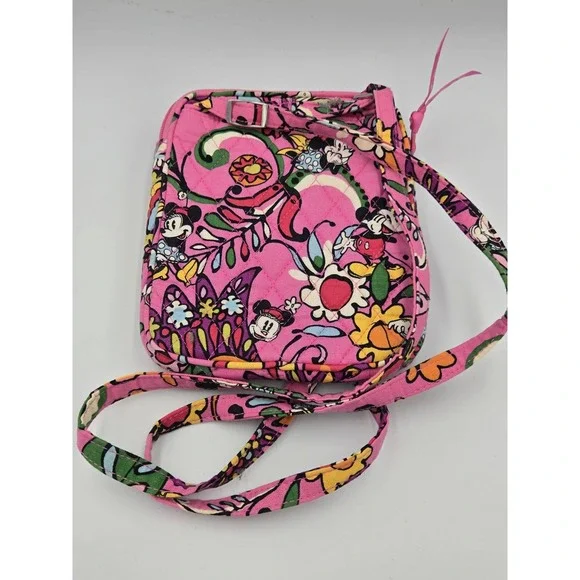 Vera Bradley Hipster Disney Just Mousing Around Mickey Minnie Crossbody/Wallet - Picture 2 of 11